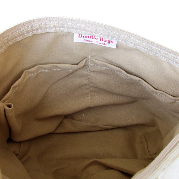 Doodle Bags Stuart Florida Tapestry Shoulder Purse From 1990s Tropical Design - Picture 7 of 9